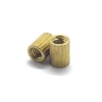 Кругла латунна стійка FF М2x4